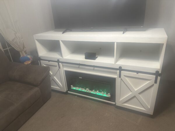 Barn Door TV Stand